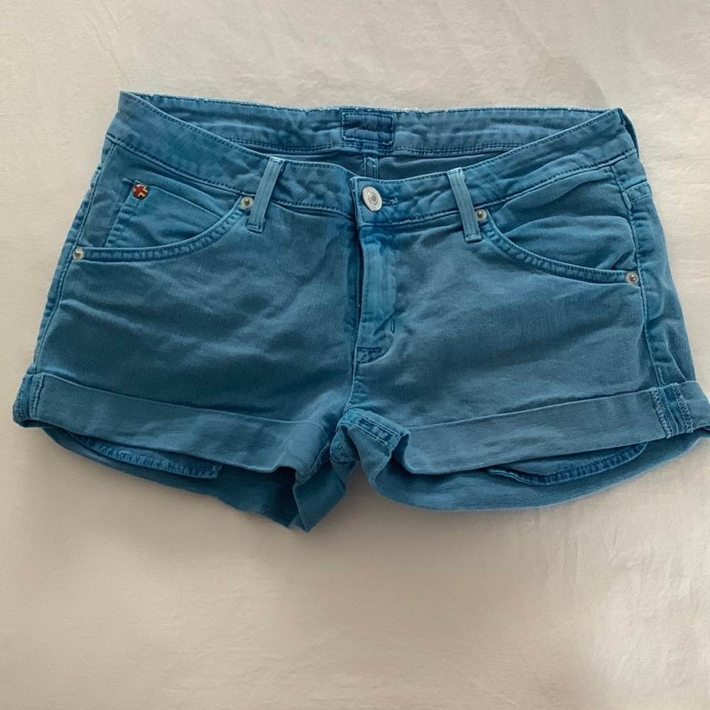 Hudson Jeans Sky Blue Jean Shorts